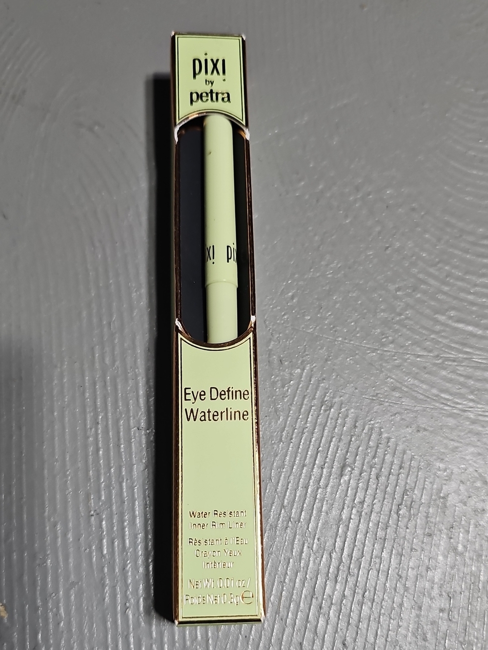 Pixi by Petra Eye Define Waterline Tightline Black Net Wt. 0.01 oz/0.3g NIB